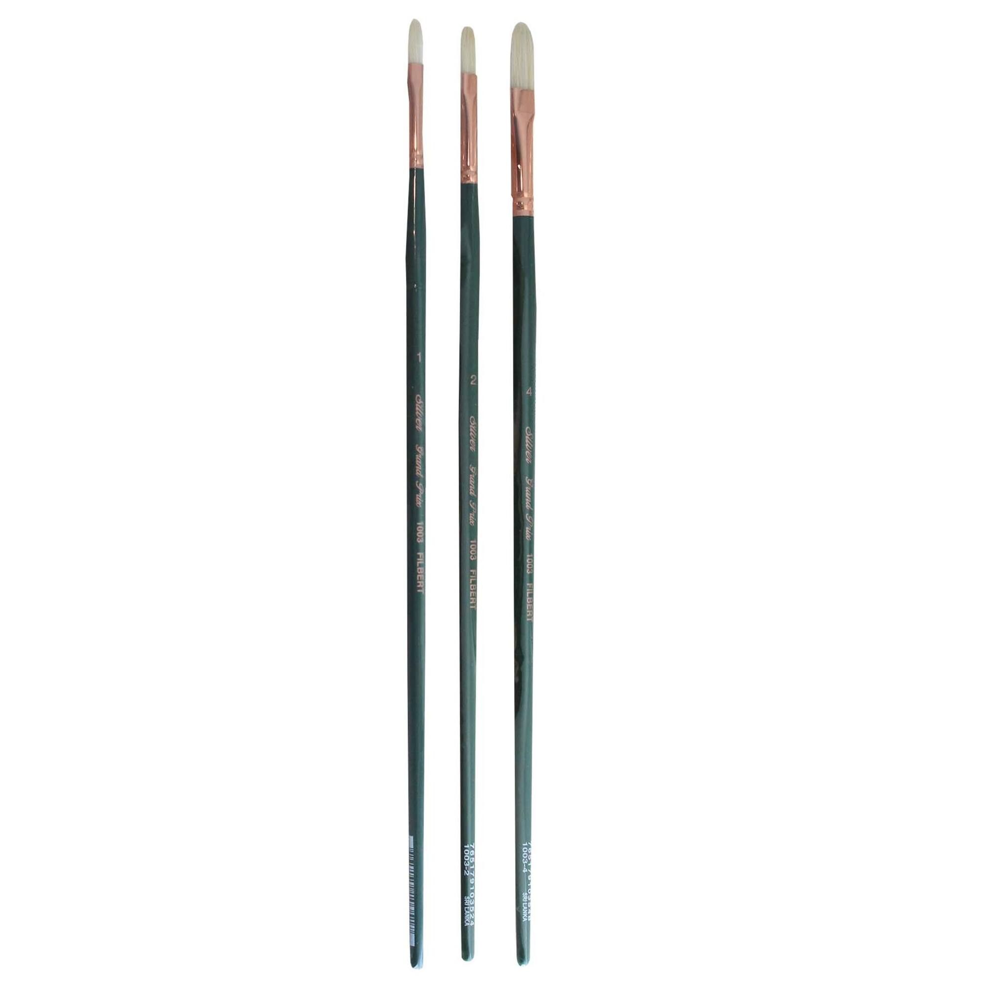 Silver Brush Limited Grand Prix® Small Filberts Brush Set